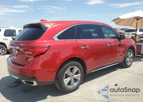 2020 Acura Mdx Standard из США, поврежденный, VIN 5J8YD3H35LL001138